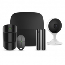 Комплект сигнализации Ajax StarterKit black + IP-видеокамера IPC-C22EP-A Комплект сигнализации Ajax StarterKit black + IP-видеокамера IPC-C22EP-A