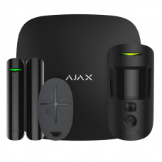 Комплект сигнализации Ajax StarterKit Cam (8EU) UA black Комплект сигнализации Ajax StarterKit Cam (8EU) UA black
