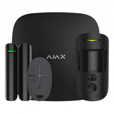 Комплект сигнализации Ajax StarterKit Cam Plus black Комплект сигнализации Ajax StarterKit Cam Plus black