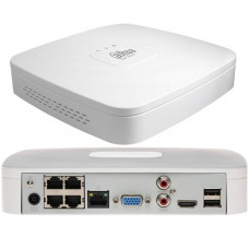 Видеорегистратор Dahua NVR4104-P-4KS2 Видеорегистратор Dahua NVR4104-P-4KS2